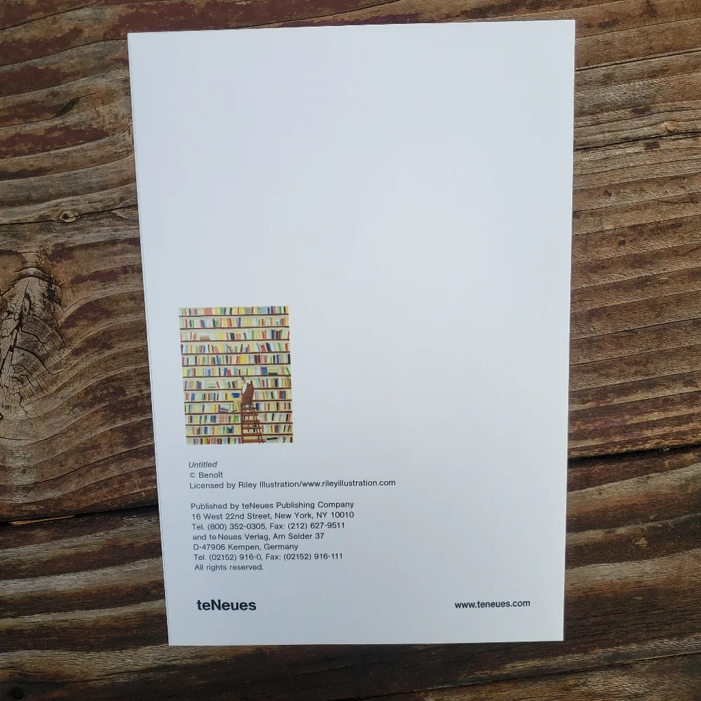 BENOIT A Novel Idea- (5) Different Paper Cards and Envelops Set